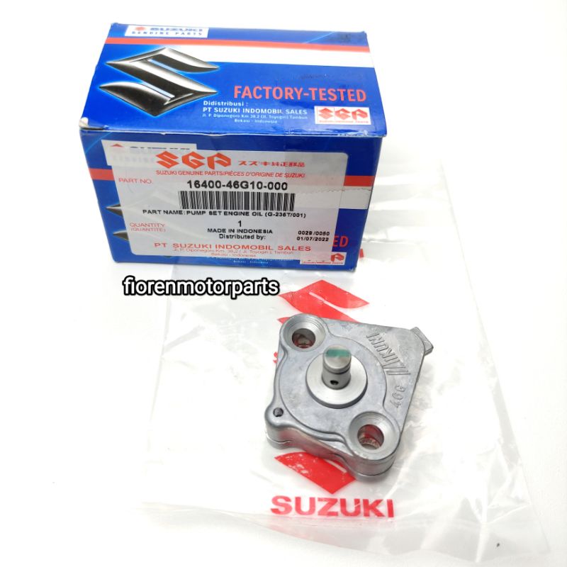 POMPA OLI ASSY SPIN SKYWAVE SKYDRIVE HAYATE 16400-46G10-000 ORIGINAL SGP SUZUKI GENUINE PARTS