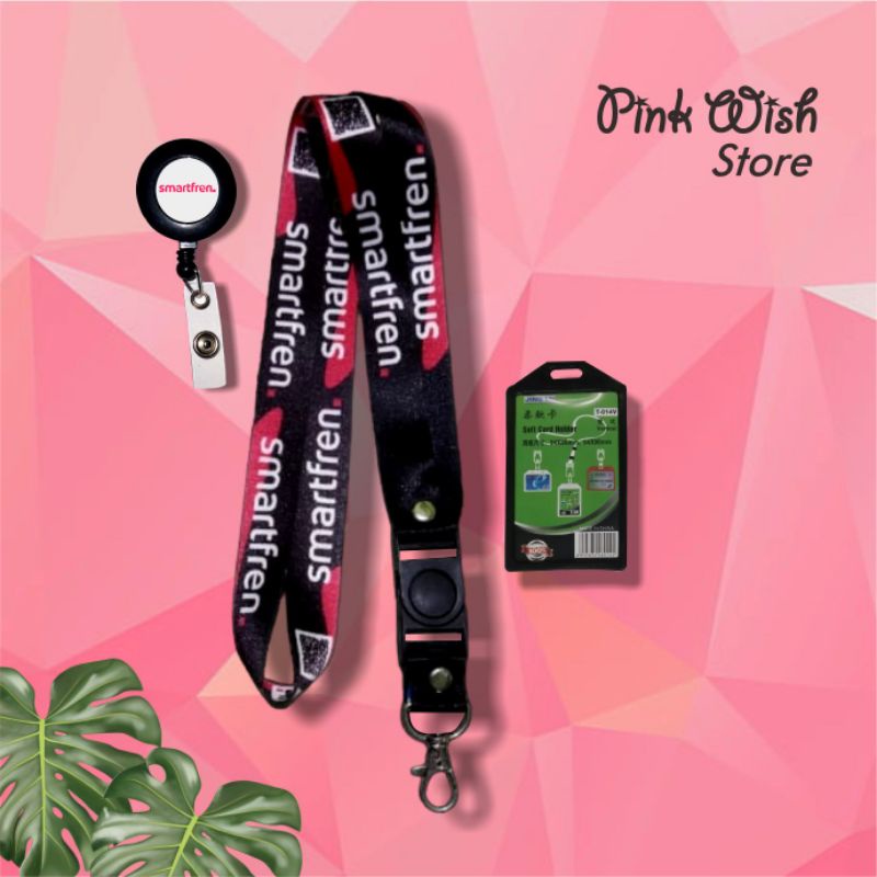 

Tali Id Card / Lanyard SMARTFREN [READY STOCK] TERMURAH!! Beli Eceran Rasa Grosir