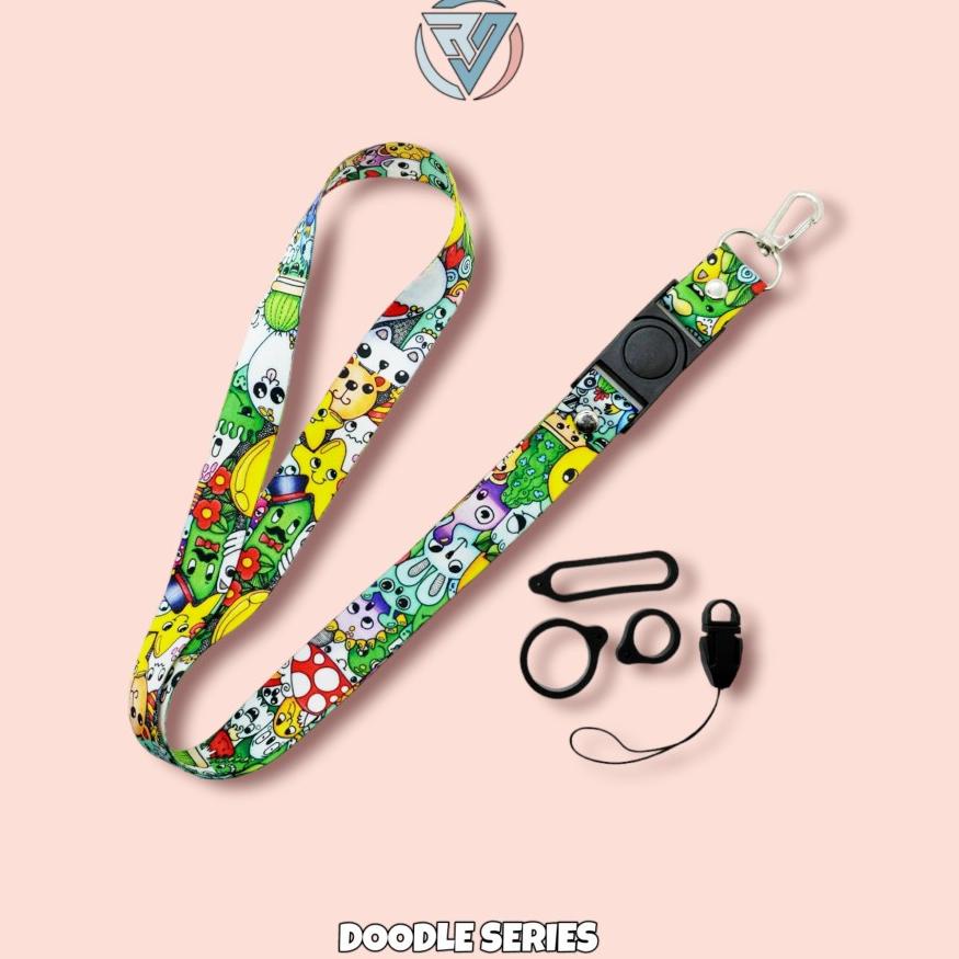 

[PRODUK-ZEPVH90] RJ Premium Lanyard Doodle - Lanyard Device Doodle series - DDL-03 64