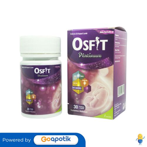 OSFIT PLATINUM BOTOL 30 KAPSUL LUNAK