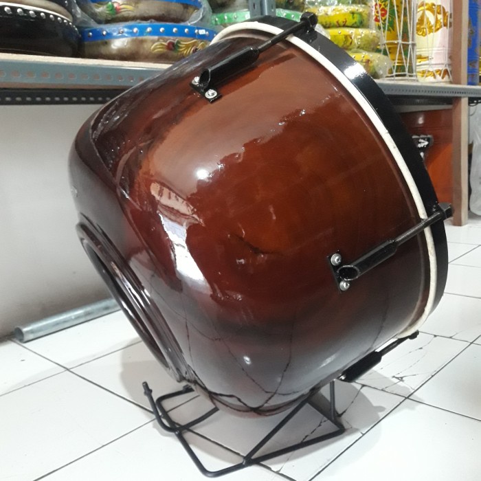 Terlaris Bass Hadroh Habib Syeh Uk.40Cm Bass Kotek Kulit