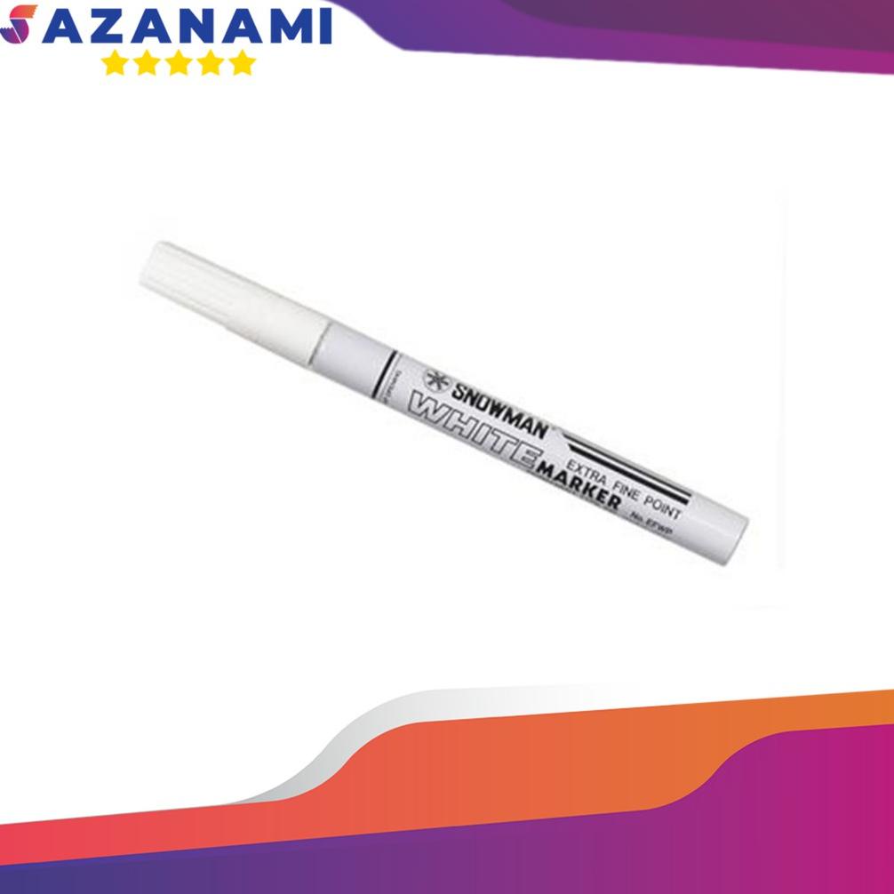 

46 SPIDOL SNOWMAN WHITE PAINT MARKER SNOWMAN FINE WHITE SPIDOL PUTIH WP12 Jual