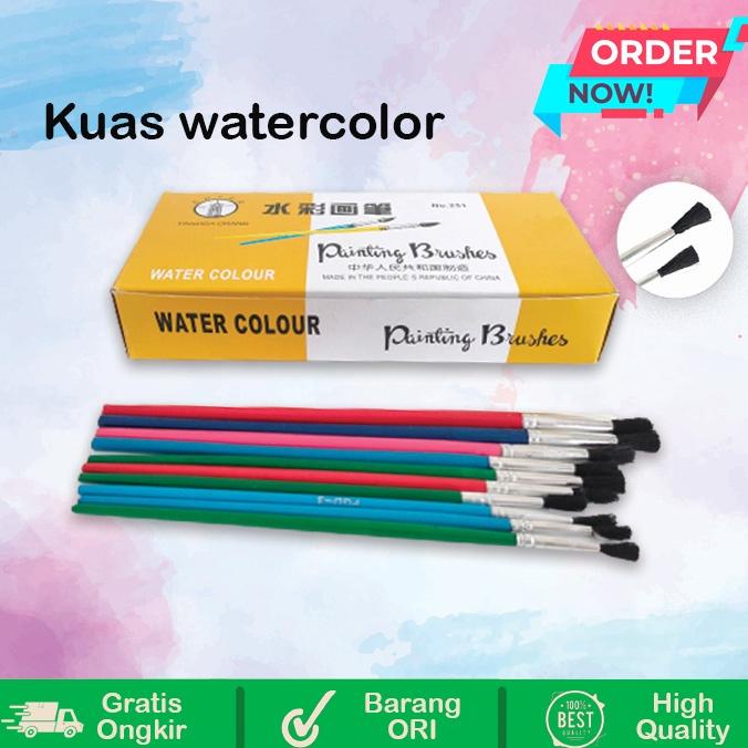 

[JNK] 6 PCS KUAS CAT PAGODA NO.8 UNTUK MELUKIS / KUAS CAT AIR / KUAS LUKIS bzdfs