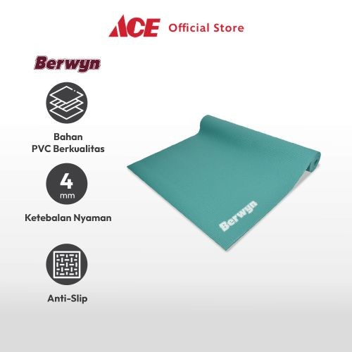 Matras Yoga Promo Olahraga Anti Slip Lebar Ibu Hamil Karet F9T3 Tebal Jumbo Kecil Estetik Panjang Be