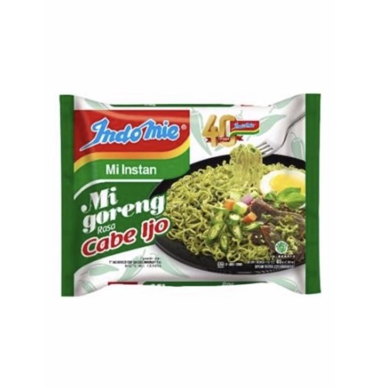 

[NEW !!] Indomie Goreng Cabe Ijo paket 10pcs [KODE 88]
