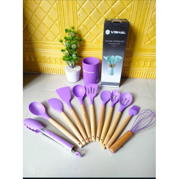 sutil set silikon warna