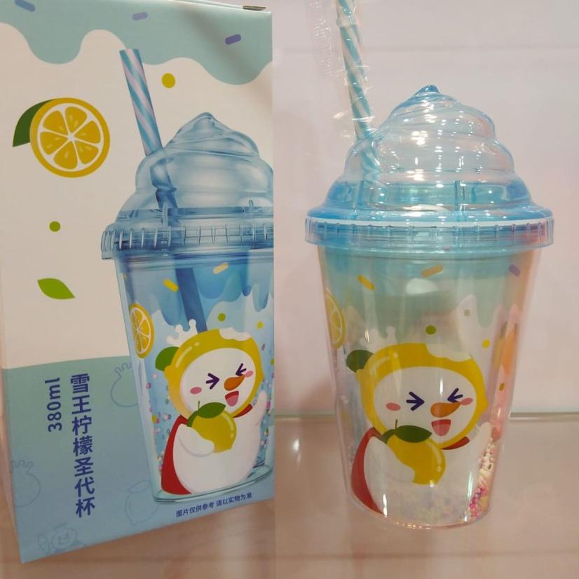 Favorit Mixue Gelas Minum 380ml - Tumbler Model Ice Cream Serbu Puas