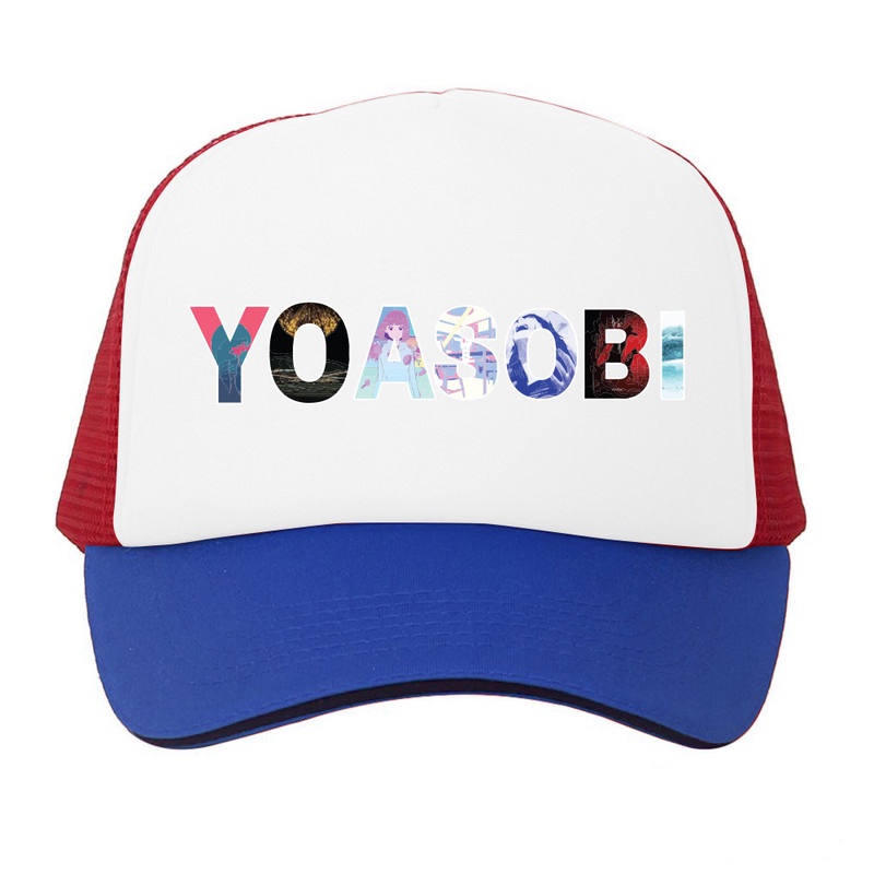 Topi Trucker Yoasobi Album Art Japan Musik