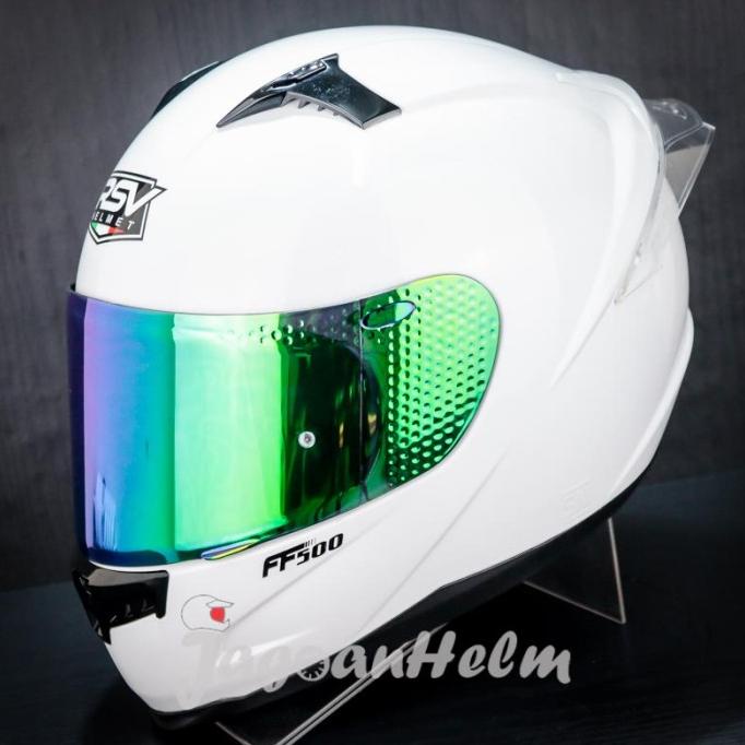 RSV HELM SOLID FF500 | GLOSSY WHITE | FF 500 FULLFACE