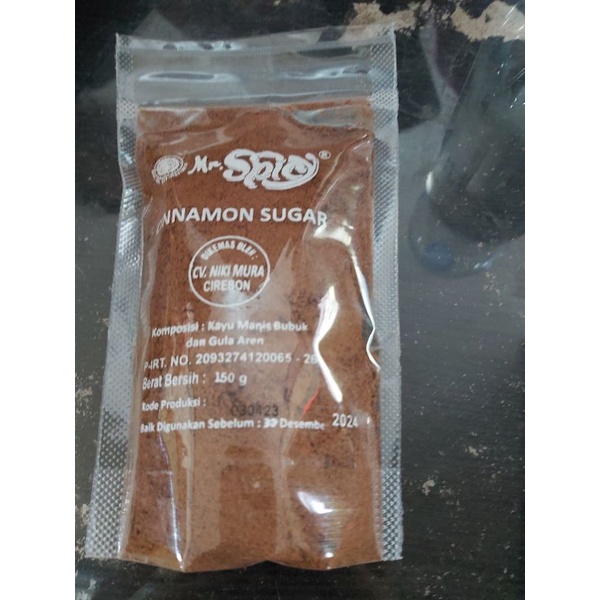 

Cinnamon Sugar 150gram ENAK GRATIS teh upet khas