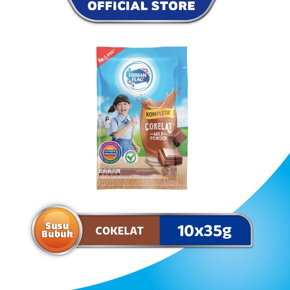 

5.5 COD Frisian Flag Susu Bubuk Kompleta Cokelat 10 x 35 gr