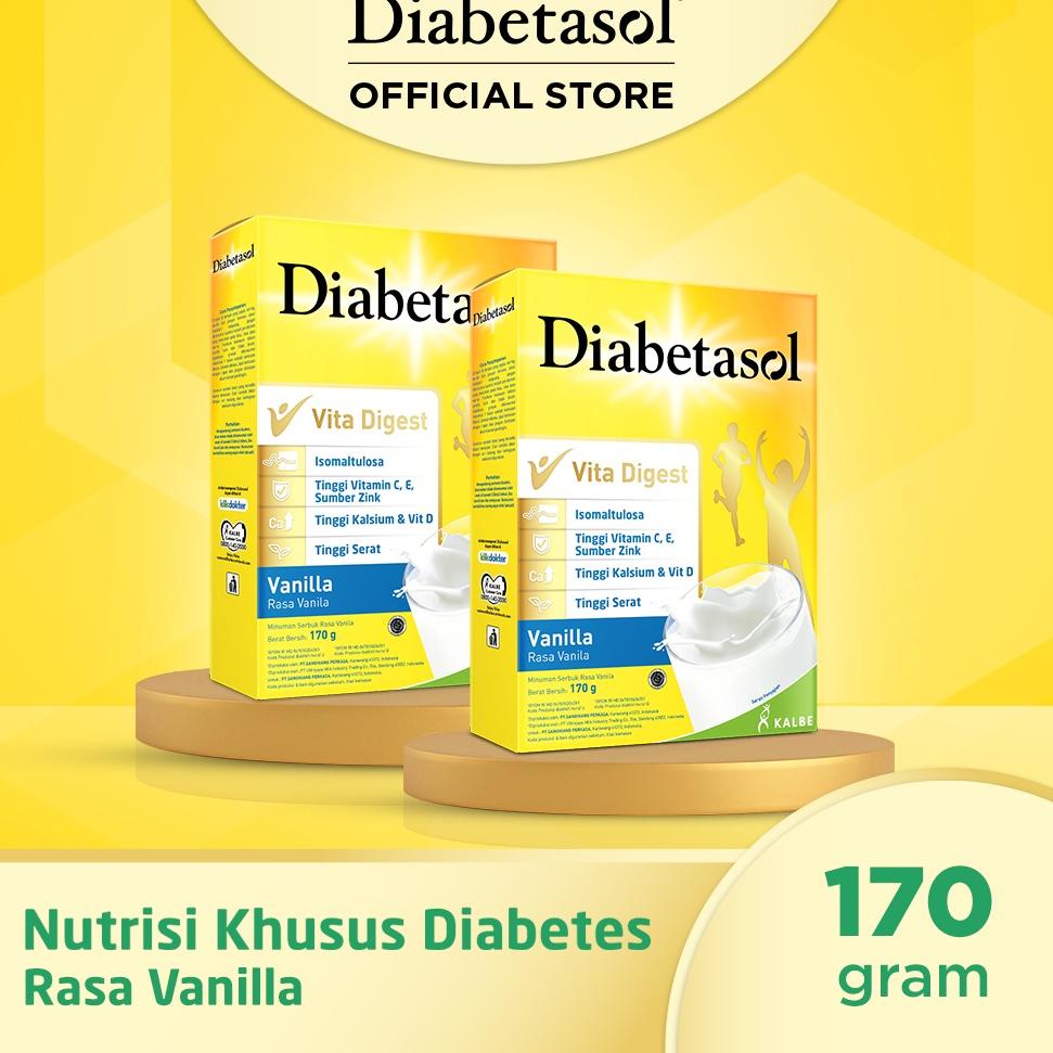 

TERMURAH Diabetasol Vanilla 170g - 2 Pcs
