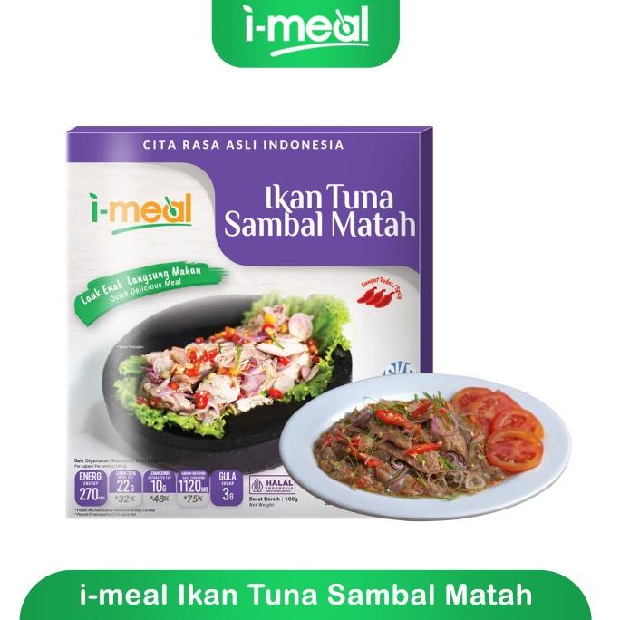 

Jangan Sampai Kehabisan!!!❄️ i-meal Ikan Tuna Sambal Matah 100 g