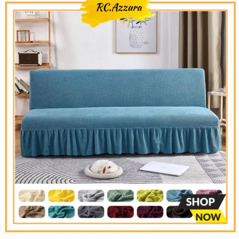 Free Ongkir/ Cover Sofa Bed Informa Elastic Sarung Sofabed Kursi Sofa Seprei Sprei Pelindung Penutup