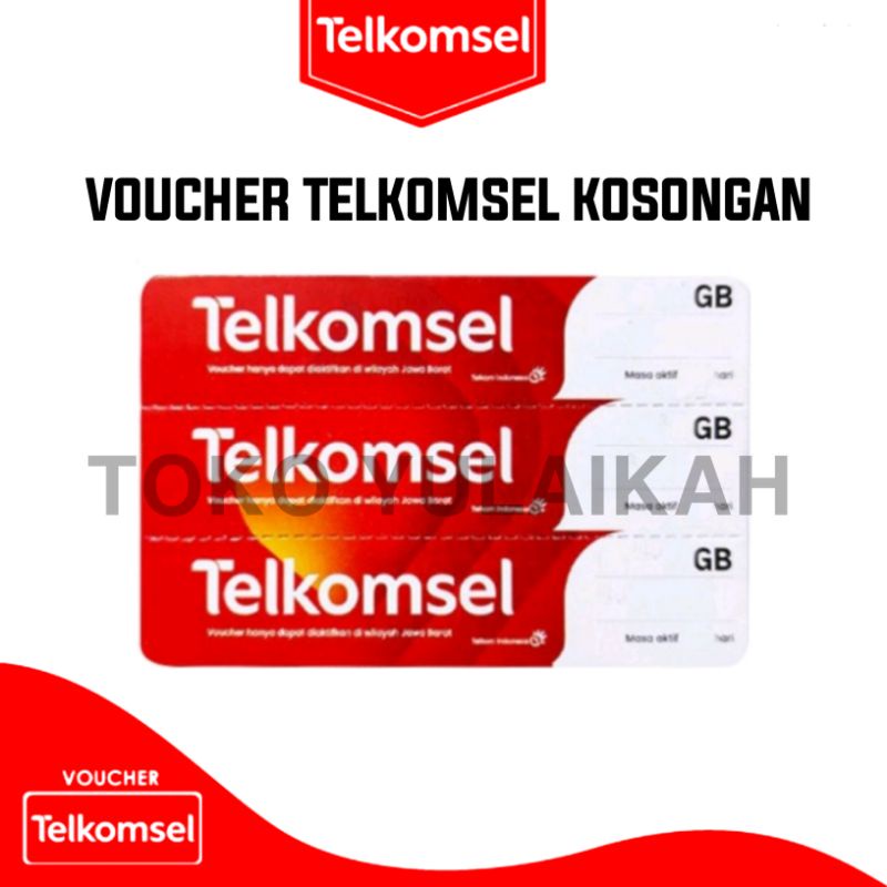 Voucher Telkomsel Kosongan Zero 0k All Area JATIM