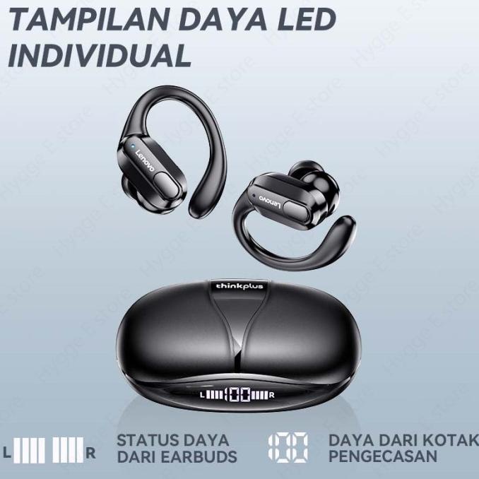 Terbaru Lenovo Thinkplus Xt80 Bluetooth 5.3 Headset Olahraga Headset Telinga