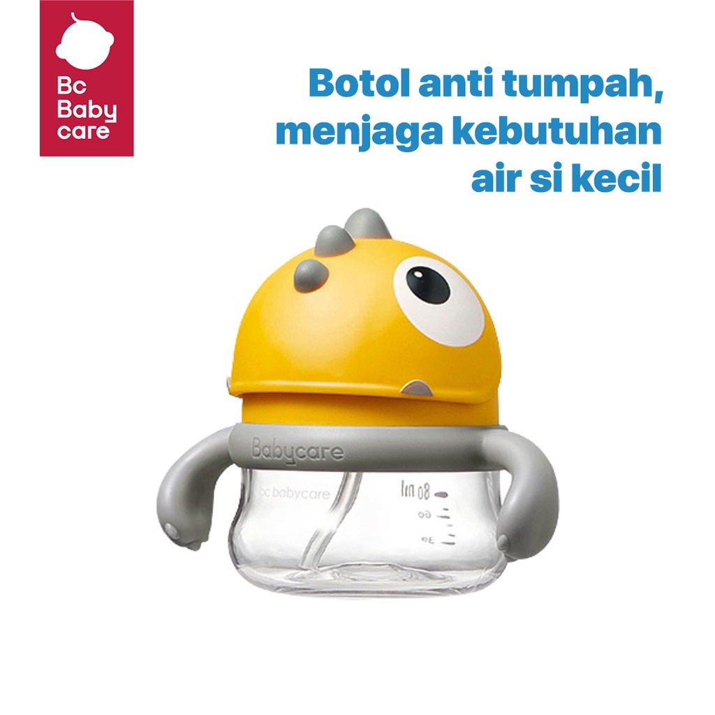BC Babycare Mini Sippy Cup Handle Botol Minum Sedotan Anak Bayi Ppsu 80ml
