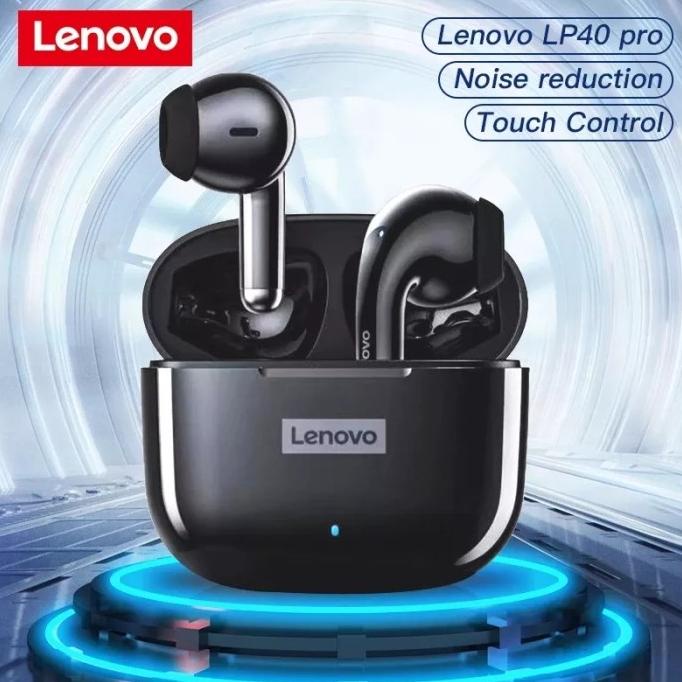 Terbaru Lenovo Tws Lp40 Pro / Lp40S Earphone Wireless Bluetooth Headset Ori