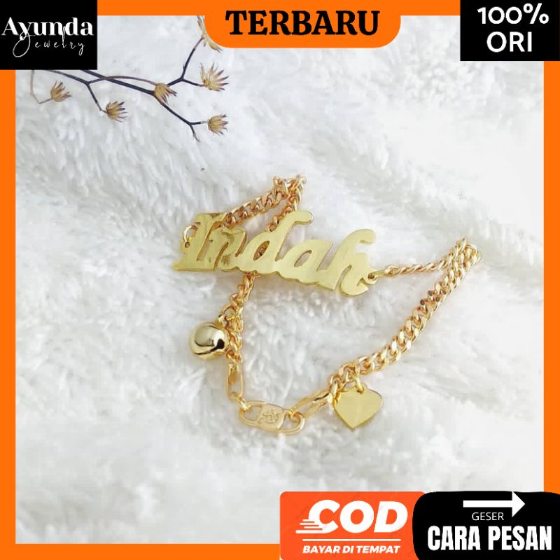 Gelang Anak titanium anti karat Anak/Dewasa