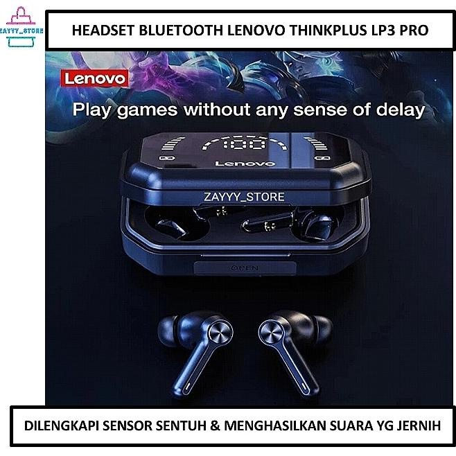 Terbaru Headset Bluetooth Lenovo Thinkplus Lp3 Pro Tws Hifi Sound Truewireless