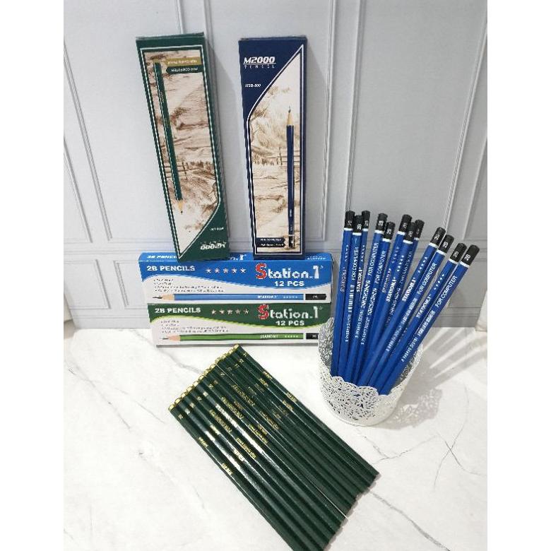 

Discount (12Pc) Pensil 2B Murah/Pensil Biru/Pensil Hijau/Pensil Anak
