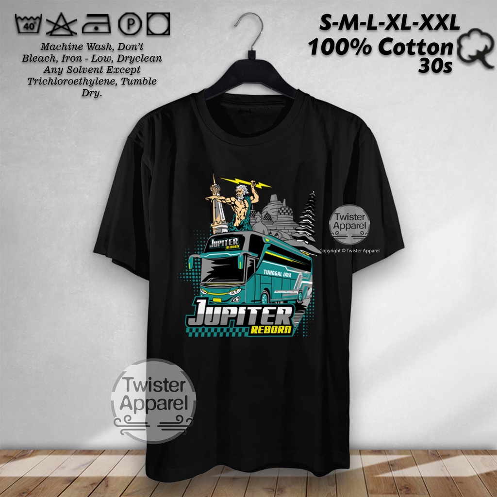 Kaos Bismania Tunggal Jaya Jupiter Reborn Baju Busmania Bis Bus Community