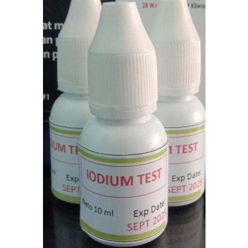 New - iodium test/iodine test ,.