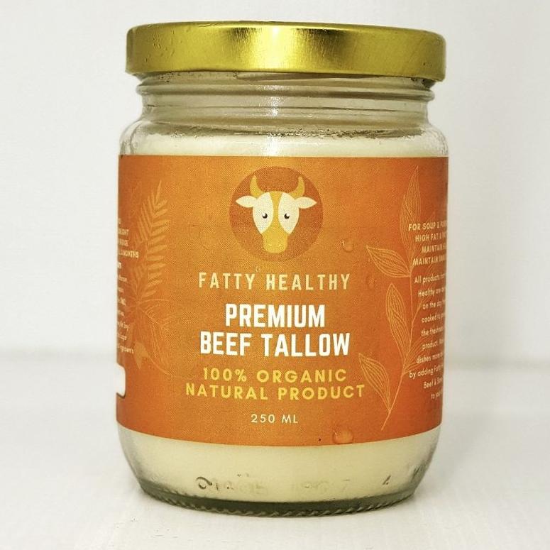 

➘ [READY-HALAL&PIRT] Premium Beef Tallow | Minyak Lemak Sapi Grass-fed Pure Freshly Made | Minyak MPASI Lemak Tambahan | BB Booster | MPASI 96cm0