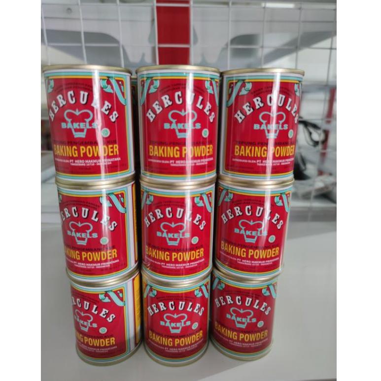 

♪ Baking Powder Hercules Double Acting kemasan kaleng 110gr 8dkjn