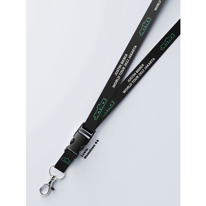 

Lanyard Justice Justin Bieber World Tour 2022 Tiket Konser