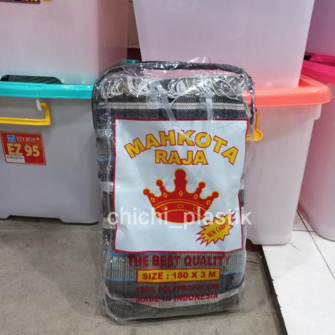 Tikar mahkota raja TIKAR LIPAT TENUN MAHKOTA PUSAKA FULL BENANG MAHKOT