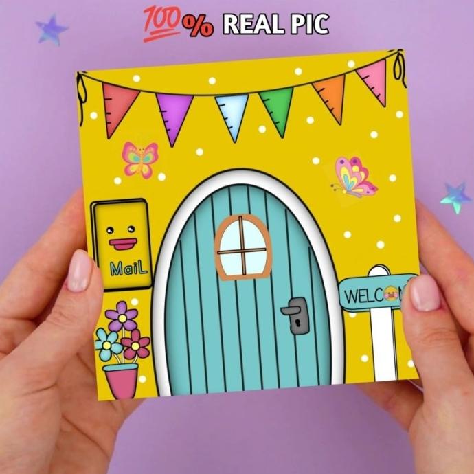 Paper Duck Viral Bebek Kertas Mainan Busy Book Buku Aktifitas Anak