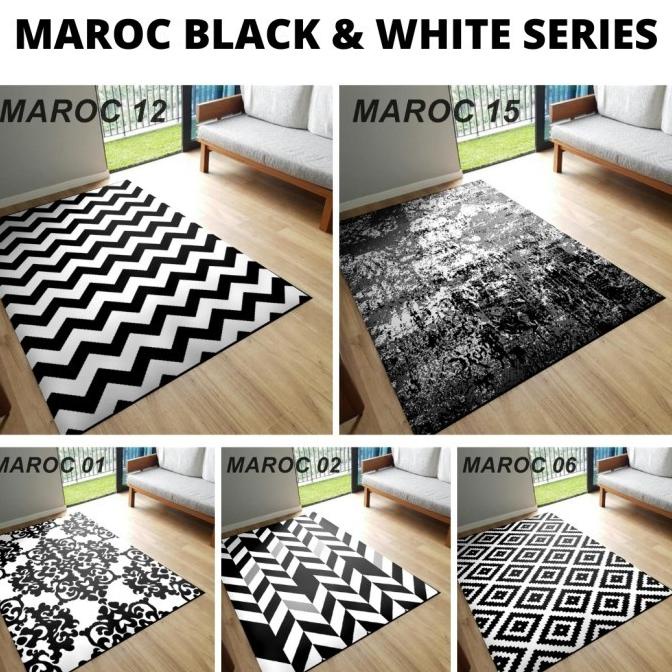 KARPET MAROC 160X210 MONOKROM