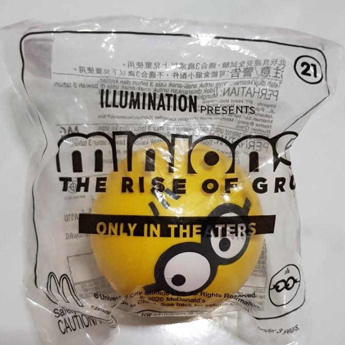 Happy Meal Mcd Minion The Rise of Gru Gold Edition No. 21