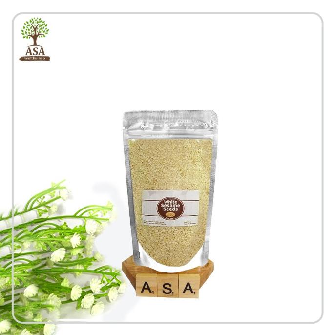 

White Sesame Seeds 100 gram / Biji Wijen Putih