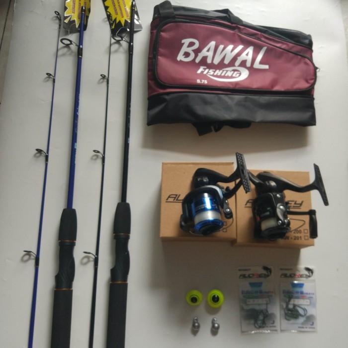 Paket 2 set pancing joran 135cm