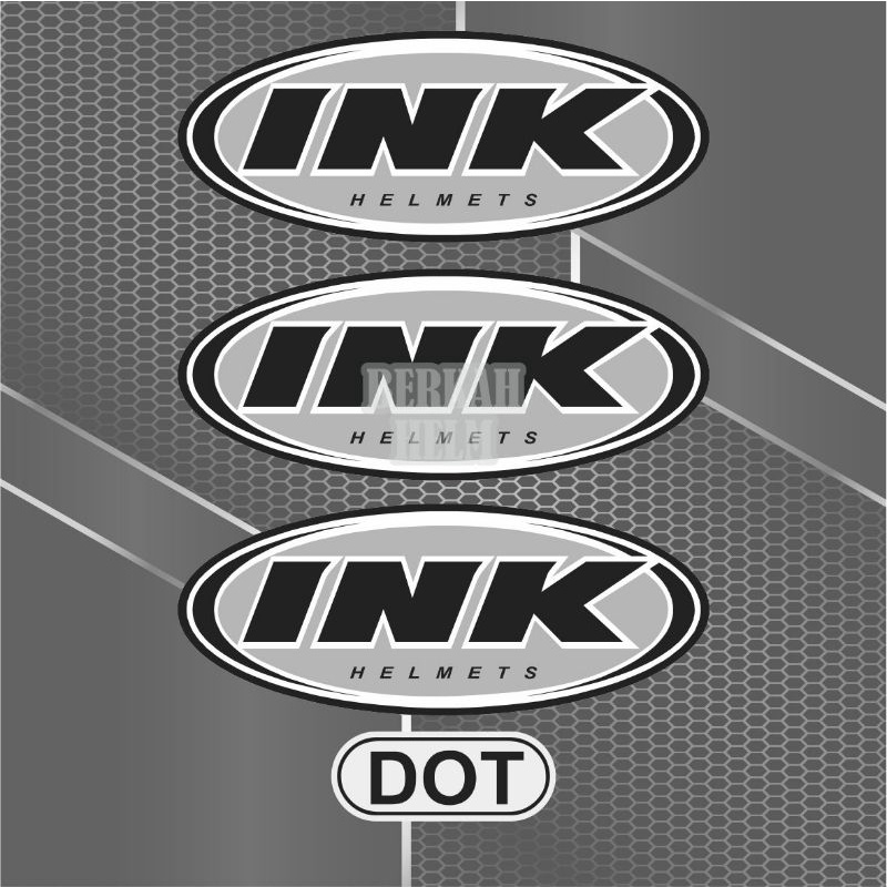 STIKER HELM INK CENTRO SET