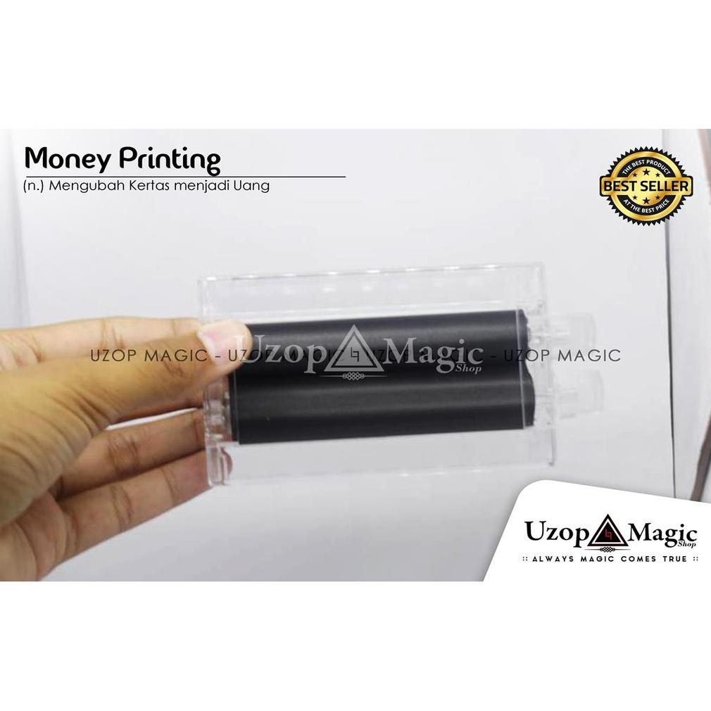 (Bisa Cod) Alat Sulap Money Printing - Uzop Magicshop (Sulap mencetak uang, Mainan)