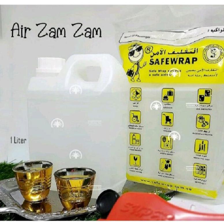 

(Bisa Cod) air zamzam 1 lt 100%asli tidak di campur ..