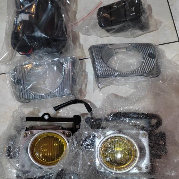 Fog Lamp Civic Genio Yellow Eg9 - Honda Sr4 Foglamp Kaca Kuning Promo