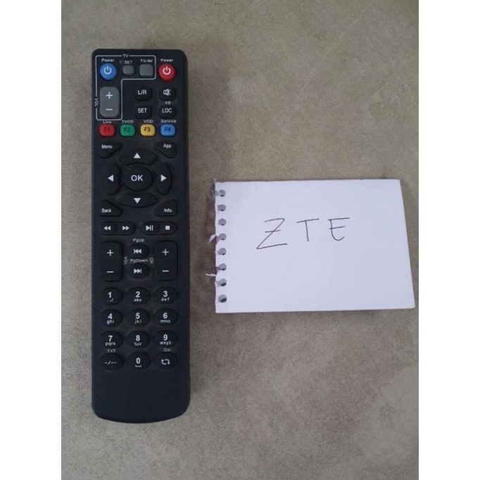 Remote Remot Stb Indihome Zte Useetv Indihome - Mnc Player Ori
