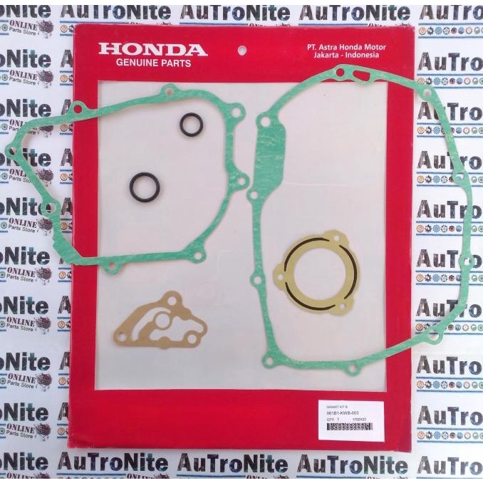 Packing Bak Calter Gasket Kit B 061B1-Kwb-003 Ori Honda Revo Blade 110 Promo