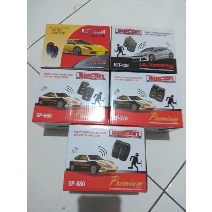 Kunb Alarm Mobil Silicon Ult-110 / Ult-150 / Sp-660 / Sp-770 / Sp-880