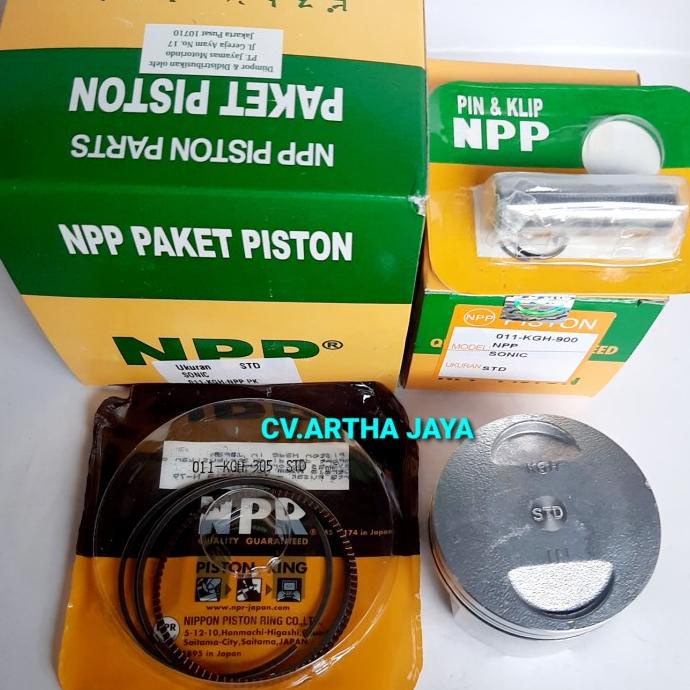 Piston Kit Npp Honda Sonic 125 ( Pen 13 ) (11-Kgh-Npp) Promo
