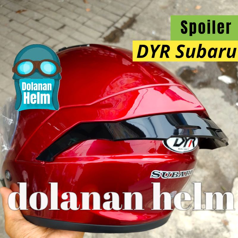 Spoiler DYR Subaru | Spoiler Helm DYR Subaru