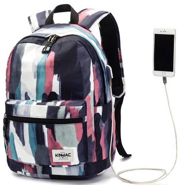 SALE KINMAC WATER COLOR Tas Laptop Backpack Tas Ransel Tas Sekolah Termurah