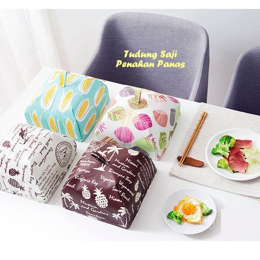 Tudung Saji Lipat Estetik Murah Promo Terbaru Tebal Y4Z4 Kekinian Terlaris Food Grade Vintage Jumbo 