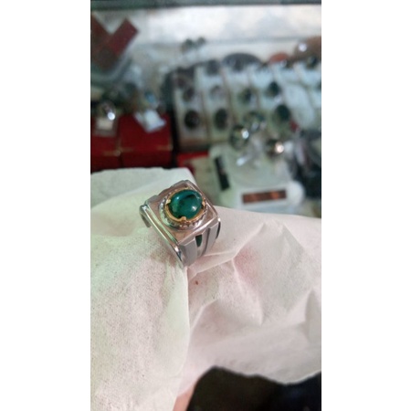 emban ikat ring monel super doff handmade