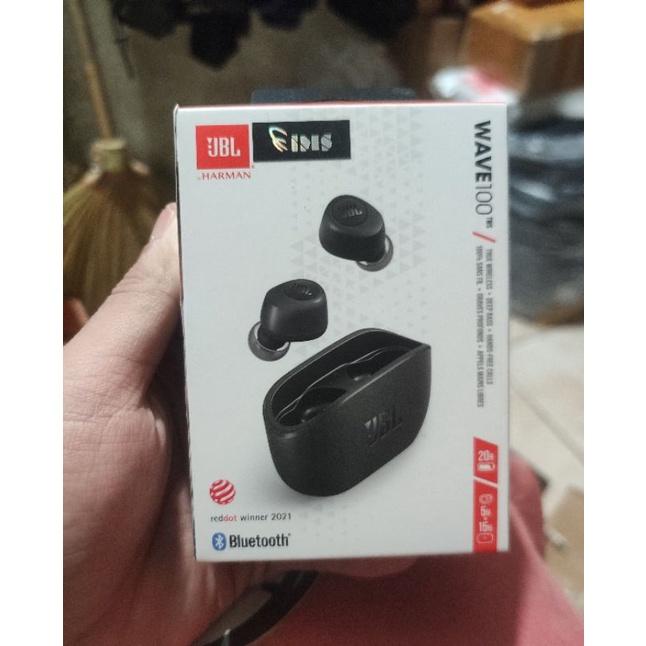 Jbl Wave 100 TWS True Wireless Earbuds Earphone Bluetooth Headset Original Garansi Resmi IMS