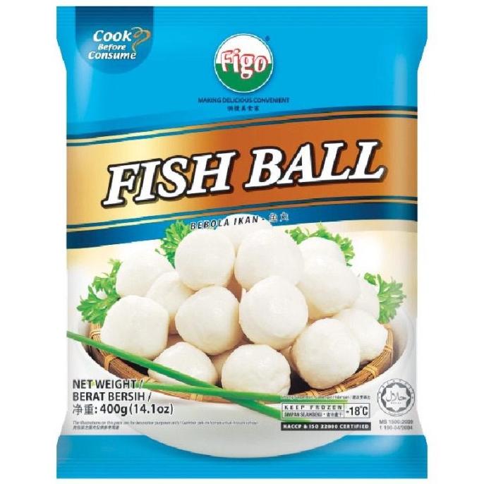 

FIGO PREMIUM WHITE FISH BALL 400 GR / BAKSO IKAN